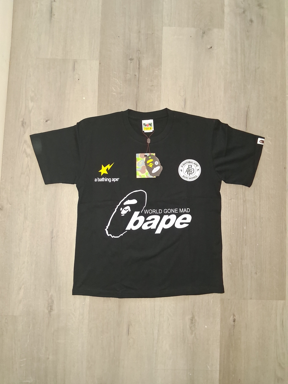 M BAPE SHIRT